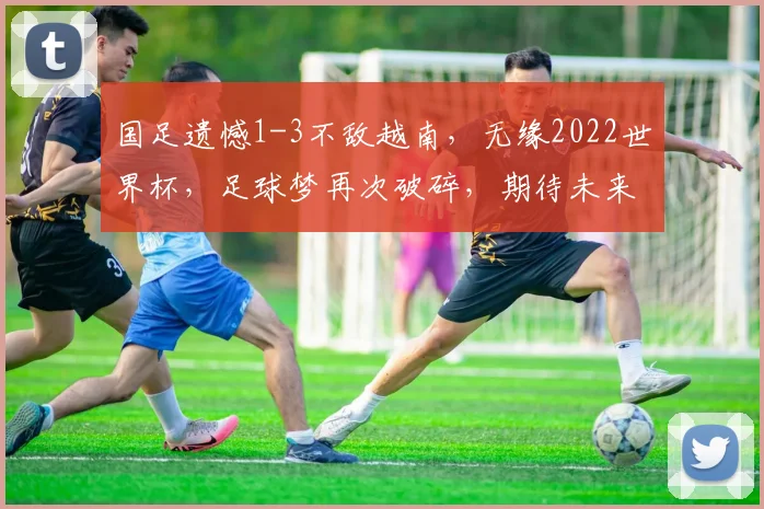 国足遗憾1-3不敌越南，无缘2022世界杯，足球梦再次破碎，期待未来